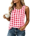 thumbnail image 2 of BUIGTTKLOP Womens Cotton Linen Tank Tops Summer Casual Crew Neck Sleeveless Top Loose Fitted Basic Tunic Shirts 2026, 2 of 8