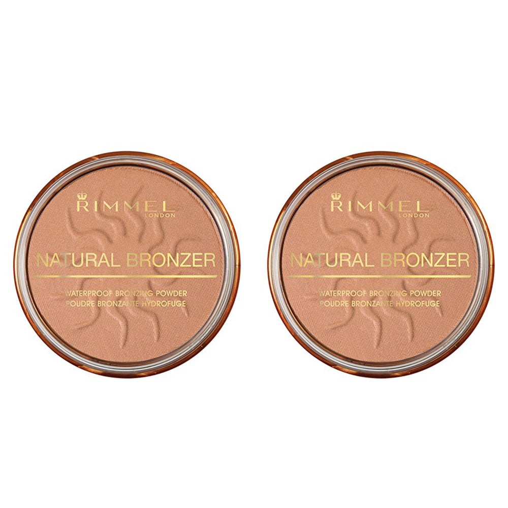 Pack of (2) Rimmel Natural Bronzer, Sunshine 020 0.49 Ounce