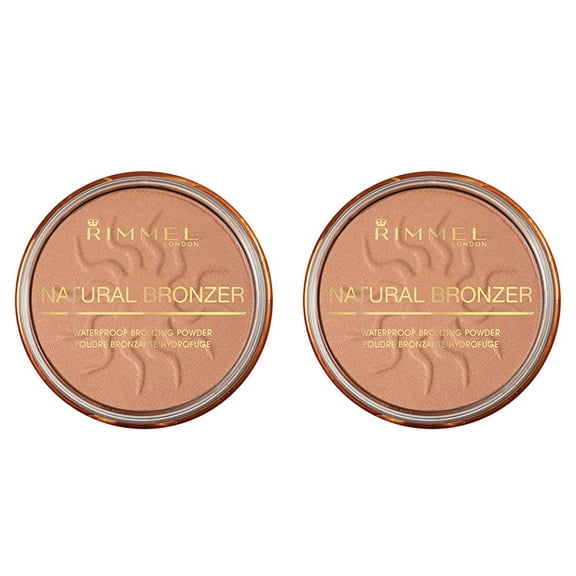 Pack of (2) Rimmel Natural Bronzer, Sunshine 020 0.49 Ounce