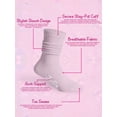 thumbnail image 2 of Justice Slouch Boot Socks for Girls, Warm Cozy Socks for Daily Wear, 4 pk Pink, 2 of 7