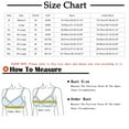 thumbnail image 2 of hotojiny Bras for Women No Underwire Front Closure Bra Seamless Push Up Breathable Bralettes Cross Back Plus Size Everyday Bra, 2 of 6