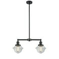 thumbnail image 7 of 209-BAB-G531 Innovations Lighting Oxford - 2 Light Island In Traditional Style-10 Inches Tall and 24 Inches Wide-Black Antique Brass Finish-Matte, 7 of 7