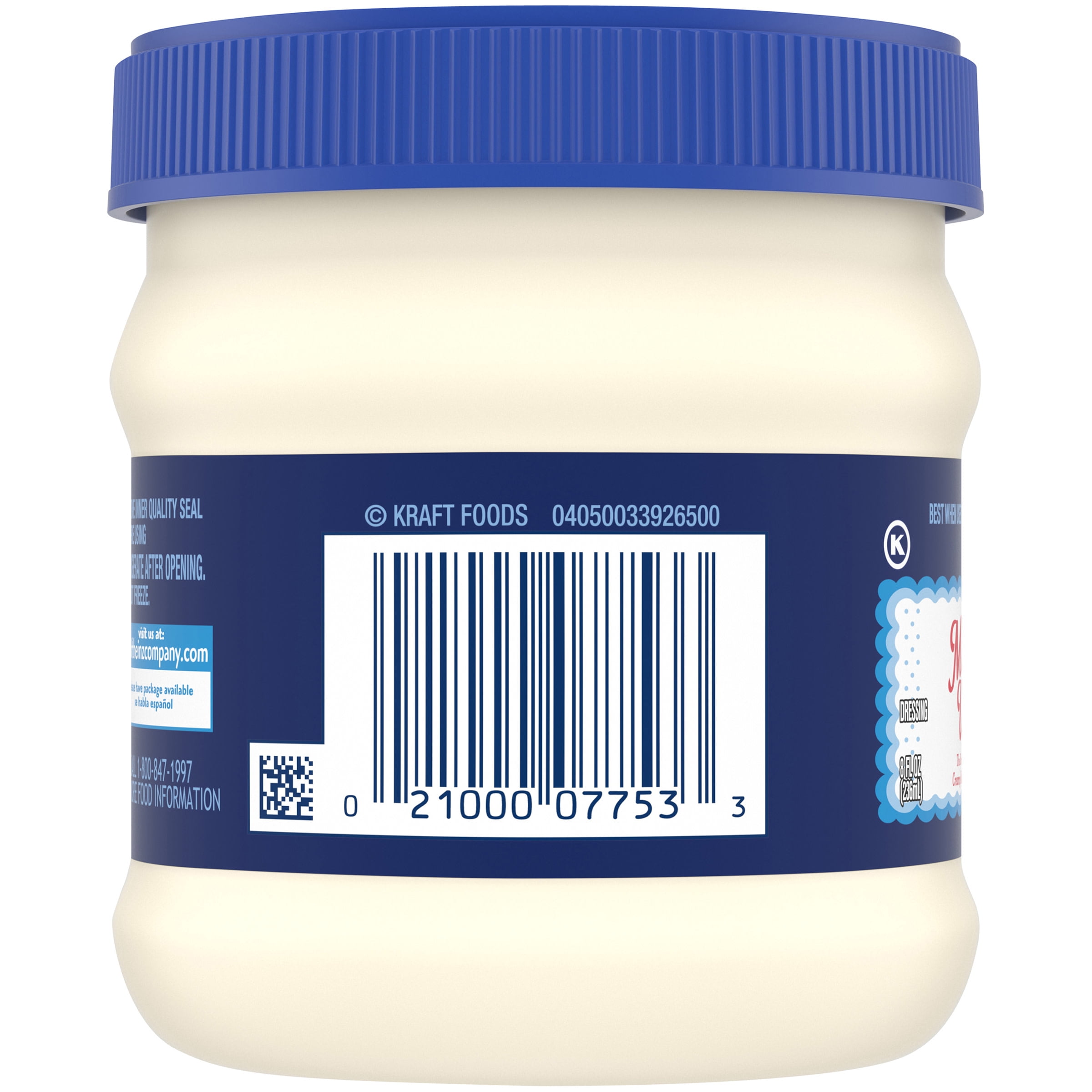 (12 pack) Miracle Whip Dressing, 8 fl oz Jar