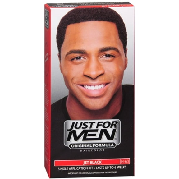 JUST FOR MEN Hair Color 60 Jet Black 1 Each (Pack of 4)
