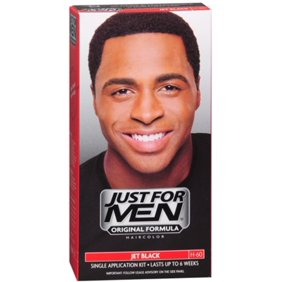 6 Pack Just For Men Hair Color 60 Jet Black 1 Each Walmart Com