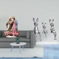 thumbnail image 2 of Letrero de mesa,Decoración de escritorio acrílica Rincón festivo Decoración del hogar,Decoración de fiesta Adorno de escritorio Chimenea,Escultura de figura,Estatua sentada Figura, 2 of 8