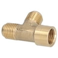 thumbnail image 4 of Adaptador de 3 vías Amonsee latón Hermeticidad Accesorios neumáticos, 4 of 8
