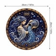 thumbnail image 3 of 12 Zodiac Signs Pearl Art Kit, Beginner-Friendly Pearl Diamond Painting Set, Calming Craft Activity for Stress Relief & Zodiac-Themed Decor (Virgo), 3 of 7