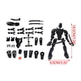 thumbnail image 2 of Qaailabf Clearance Sales Today Deals Prime Hundred Changes Joints Movable DIY Assembling Dummy Model, 2 of 5
