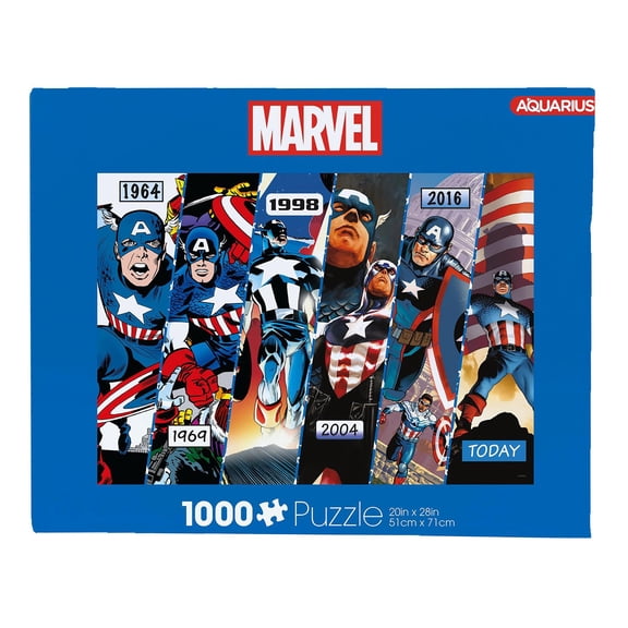 Marvel Captain America Timeline 1000 Piece Jigsaw Puzzle