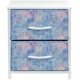 thumbnail image 4 of Sorbus 2 Drawers Nightstand Chest End-Table - Tie Dye, 4 of 12