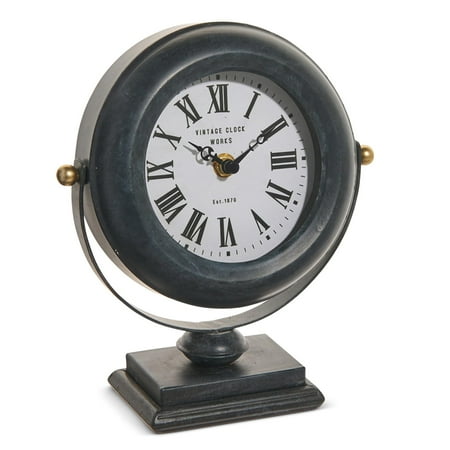 RAZ Imports Vintage Clock, 9-inch Height