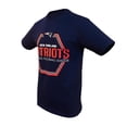 thumbnail image 2 of Playera NFL Talla G de Manga Corta New England Patriots Azul Marino para Hombre, 2 of 3