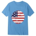 thumbnail image 4 of Tisuna USA Anniversary T Shirts For Boys Kids Short Sleeve Crew Neck American Flag Tops Soft 4Th Of July T Shirts For Toddler And Tweens 1-13 Years, 4 of 4