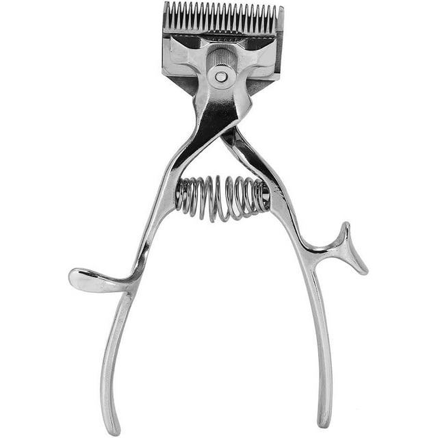 Jinsinto Tondeuse à Cheveux, Tondeuse Classique en Acier Inoxydable Outil de Coupe Manuel