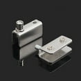 thumbnail image 3 of 1 Pair Glass Door Hinges Stainless Steel Cabinet Pivot Hinge Clip No Drilling, 3 of 8