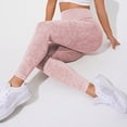 thumbnail image 5 of BODOAO Women's Wash Tight Fitness Yoga Pants Wash High Waisted Running Pants Butt Lifting Leggings for Women Impact Gym Seamless Workout Leggings Mid Low Waist Tummy Control Yoga Pants Pink L, 5 of 8