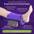 thumbnail image 2 of Ulcer Solutions Heel Keeper – Physician-Designed Heel Protectors for Pressure Sores, Breathable Cushion for Relief & Mobility, Easy-Clean, Size 7–10.5 in., 2 of 9
