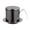 Black, variant on Reusable Coffee Filter with Fine 304 Steel Mesh Rustproof Dripper for Home Hiking