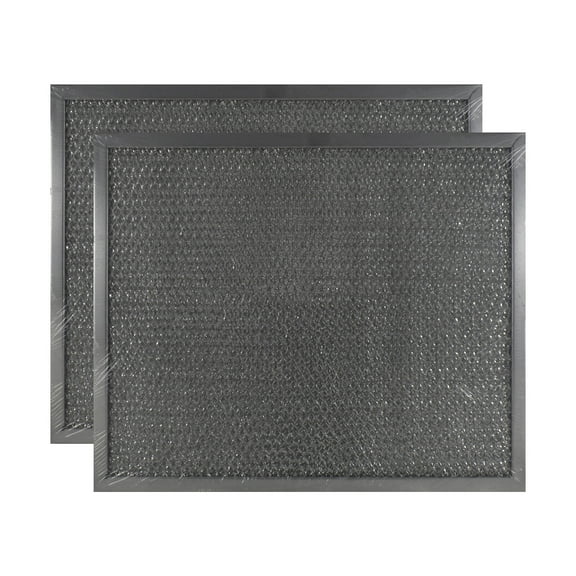 Air Filter Factory 10 x 12-1/2 x 3/8 Range Hood Aluminum Grease Filters 2-Pack