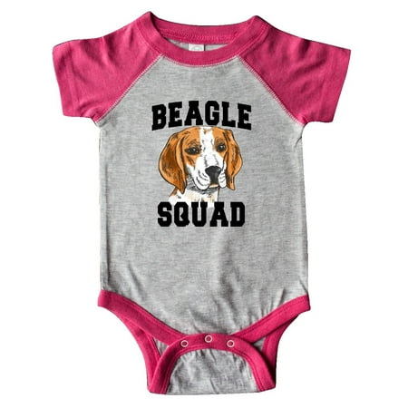 

Inktastic Dog Beagle Squad Gift Baby Boy or Baby Girl Bodysuit