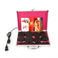 thumbnail image 2 of 16-Piece Hot Stone Massage Stones Kit with Heater, Black, 2 of 9