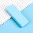 thumbnail image 4 of Plastic Eraser Blue Plastic Eraser Ribbed Design for Precise Erasing Handy Student and Office Stationery(1Pc) by JASKFLY, 4 of 8