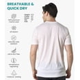 thumbnail image 2 of Merino.tech Mens Lightweight Merino Wool Short Sleeve T-Shirt XX-Large, Creamy, 2 of 6