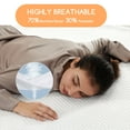 thumbnail image 5 of EDX Waterproof Full Mattress Protector, Hypoallergenic Bamboo Cover with Deep Pockets, 100% Waterproof Mattress Cover - Breathable, Skin-Friendly Mattress, 3D Air Fabric, 75" x 54", 5 of 8
