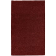 Garland Rug Room Size Washable Nylon Burgundy Bathroom Carpet, 5' x 8'