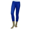 thumbnail image 4 of Women's MeMoi MQ-053 Zipper Capri Leggings (Black L/XL), 4 of 5