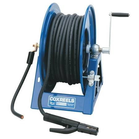 LARGE CAPACITY HAND CRANK WELDING CABLE REEL