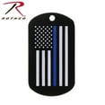 thumbnail image 2 of Rothco Dog tag  - Thin Blue Line, 2 of 2