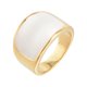 thumbnail image 1 of Anillo de Acero Inoxidable sweethay Unisex Piedra Blanca Tamaño 10, 1 of 6