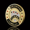 thumbnail image 2 of kusrkot Plaque d'Or Commémorative pour Club Jeu Carte à Puce de Poker Protection 5, 2 of 9