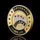 thumbnail image 2 of de La Tarjeta de de Póker l Oro, Material E Hugo Monedas de desafío, 2 of 10