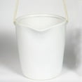 thumbnail image 1 of Withe With Twine Handle Hanging Planter, 1 of 1