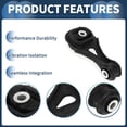 thumbnail image 4 of Soporte de motor Unique Bargains, montaje de motor No. 50890T9DT02 para Honda XR-V RU5 1.8L 2014-2019 Negro, 1 Pc, 4 of 6
