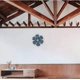 thumbnail image 4 of Decoración de pared de flores de metal de girasol para colgar en la pared, decoración para interiores y exteriores, hogar, baño, cocina, dormitorio, sala de estar, jardín, patio, 4 of 5