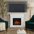 thumbnail image 6 of Real Flame Chateau 41" Electric Fireplace in White, 6 of 6