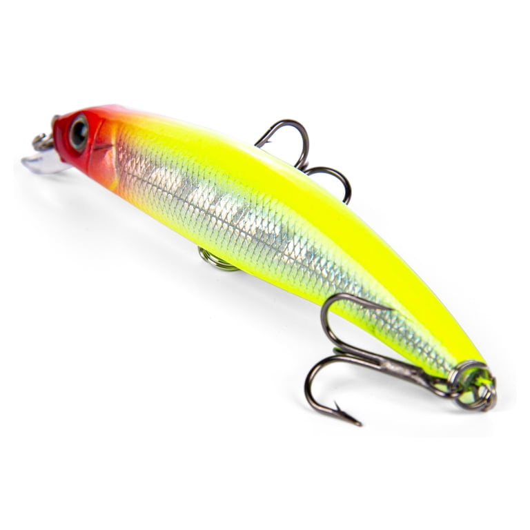 3 pack) Ozark Trail 1/5 Ounce Clown Minnow Fishing Lure - Walmart.com