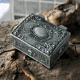 thumbnail image 6 of EHJRE Gothic Vintage Necklace Studs Jewelry Trinket Display Storage Box Case 6.3, 6 of 9