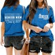 thumbnail image 2 of Camiseta de graduación para madres mayores - Promoción de 2025, poliéster-algodón, tallas S-XXL, manga corta, estampado divertido, 2 of 3