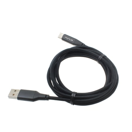 Braided Shield 6ft Long Type-C USB Cable Wire Sync E7R for Razer Phone 2 - RED Hydrogen One - Samsung Galaxy Tab S3 9.7 S9+ S9  S8+ S8  active S10e S10+ S10 5G Note9 Note8 A9 - Sonim XP3 price history on PriceWatchPro