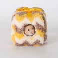 thumbnail image 3 of Hamster Bed, Warm Hamster House, Mini Pet Cave Bed Small Animals Sleeping Hut Winter Hamster Nest For Mice Chinchilla, 3 of 7