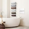 thumbnail image 4 of Sorbus Towel Rack Holder - Wall Mounted Storage Organizer for Towels, Washcloths, Hand Towels, Linens, Ideal for Bathroom, Spa, Salon, Modern Design (Silver), 4 of 10
