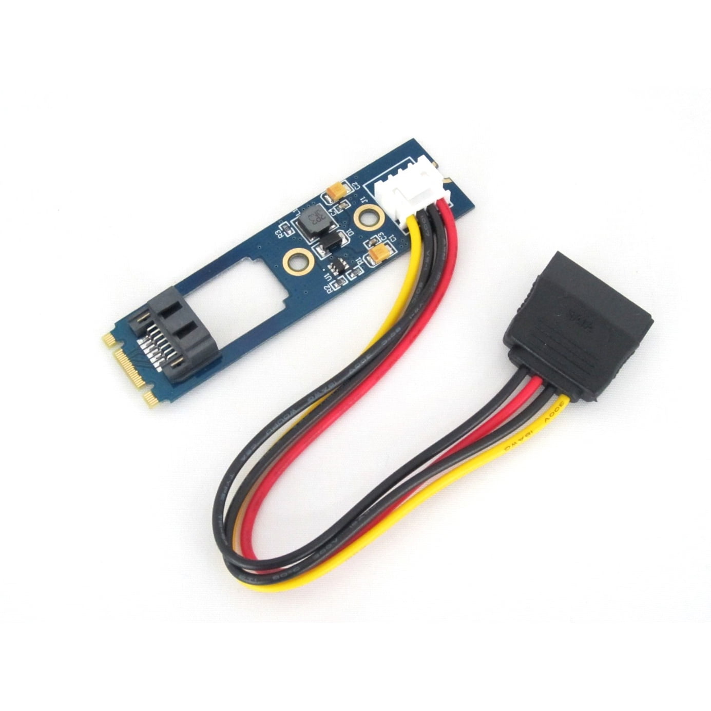SATA SSD/HDD to M.2 NGFF Adapter Card with Power Cable - Walmart.com