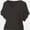 Black, variant on Summer Tops for Women Elegant V-Neck Casual Batwing Short Sleeves Summer Basic Tops Tee Fashion Dolman Tops Plus Size