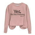 thumbnail image 5 of Huvoen Toddler Baby Boys T-Shirts Long Sleeve Hooded Blouse Girls Crewneck Oversized Sweatshirt Kids Fashion Long Sleeve Pullover Tops 1-12 Years Red 5-6 Years, 5 of 6