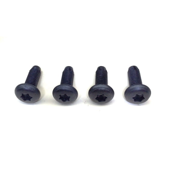 4 ea 1987 to 2006 Jeep Wrangler TJ Front Bumper Short Torx Bolt Set